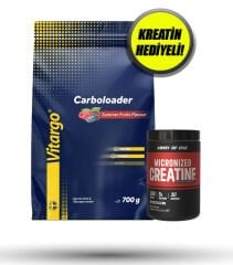 VİTARGO CARBOLOADER 700 GR SUMMER FRUITS - YAZ MEYVELERİ AROMA + KREATİN HEDİYELİ!