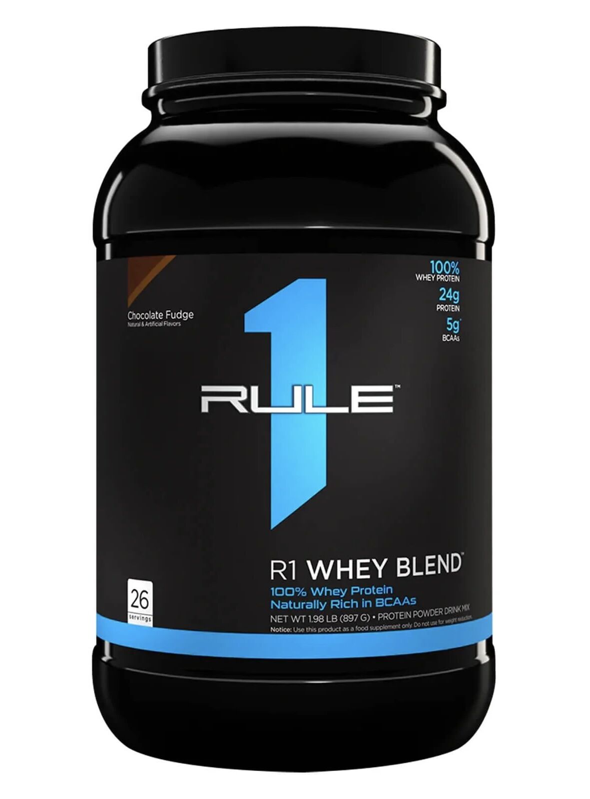 RULE1 WHEY BLEND 910 GR - CHOCOLATE FUDGE AROMA