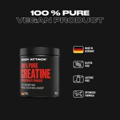 %100 PURE CREATINE 300 GR